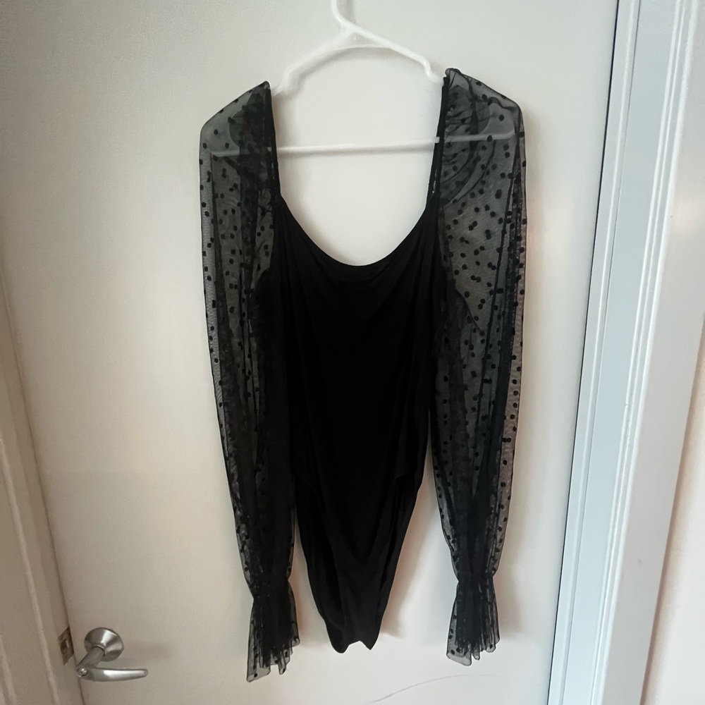 XXXL Black Bodysuit